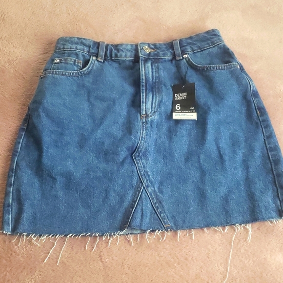 Denim skirt 100% cotton - Picture 1 of 4